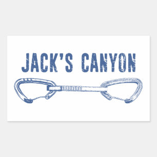 Sticker Rectangulaire Jack's Canyon Arizona Rock Escalade
