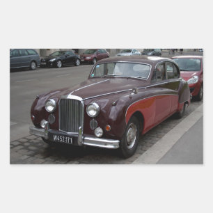 Sticker Rectangulaire Jaguar Mark IX