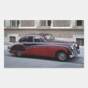 Sticker Rectangulaire Jaguar Mark IX