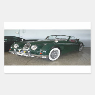 Sticker Rectangulaire Jaguar XK 120