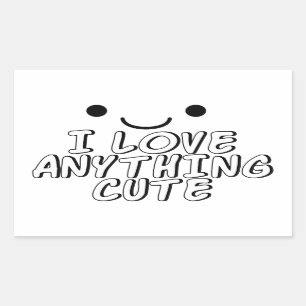 Sticker Rectangulaire J'Aime Tout Ce Qui Est Mal