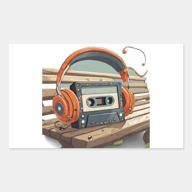Sticker Rectangulaire Jamming  (Devant)