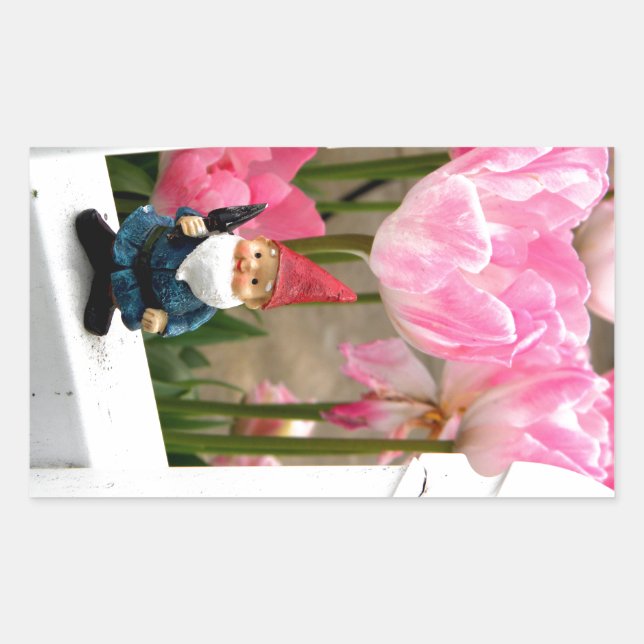 Sticker Rectangulaire Jardin des Hecteurs (Devant)
