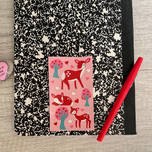 Sticker Rectangulaire Je T'Aime Chère Saint Valentin