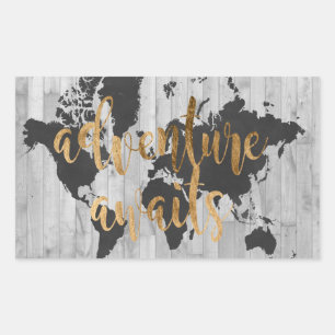 Sticker Rectangulaire Jeune Explorateur VI