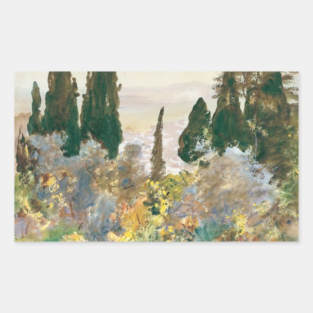 Sticker Rectangulaire John Singer Sargent - Grenade (Devant)