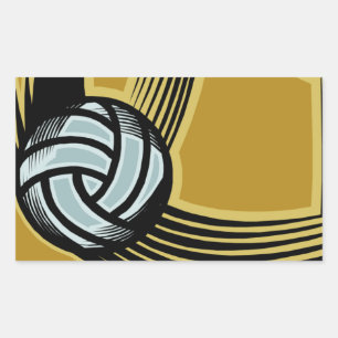 Sticker Rectangulaire Jours d'or