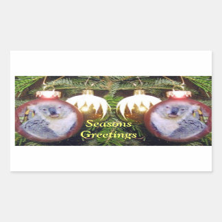 Sticker Rectangulaire Joyeuses Fêtes #5_