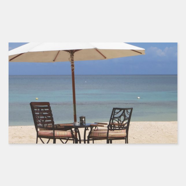 Sticker Rectangulaire Joyeux (Devant)