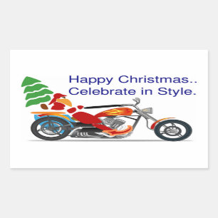 STICKER RECTANGULAIRE JOYEUX NOËL