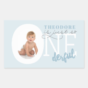 Sticker Rectangulaire juste pour ONE