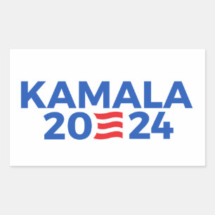 Sticker Rectangulaire Kamala 2024