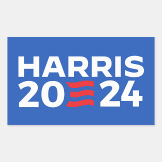 Sticker Rectangulaire Kamala Harris 2024
