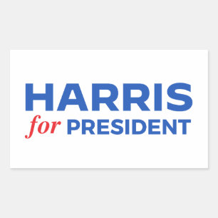 Sticker Rectangulaire Kamala Harris pour le président
