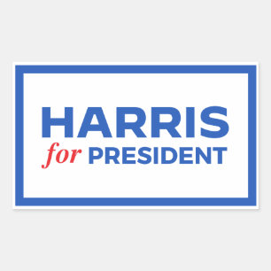 Sticker Rectangulaire Kamala Harris pour le président