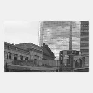 Sticker Rectangulaire Kansas City The Link Architecture