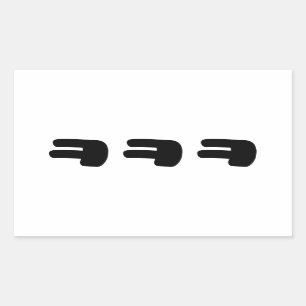 Sticker Rectangulaire KEKEKEKE ㅋ ㅋ ㅋ Slang coréen