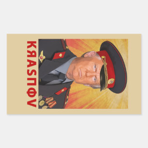 Sticker Rectangulaire Krasnov Trump