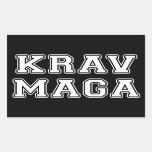 Sticker Rectangulaire Krav Maga