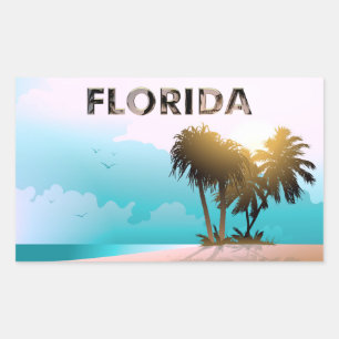Sticker Rectangulaire La Floride