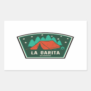 Sticker Rectangulaire La Garita Wilderness Colorado Camping