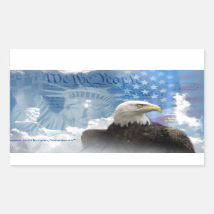Sticker Rectangulaire La liberté n'est pas libre