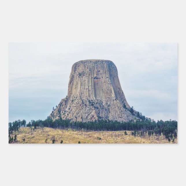 Sticker Rectangulaire La maison de l'ours (Devant)