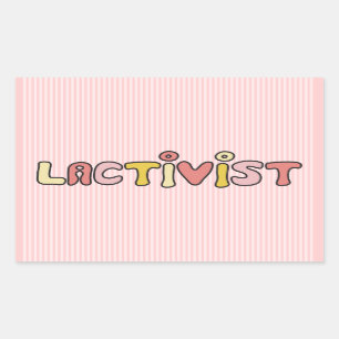Sticker Rectangulaire Lactiviste