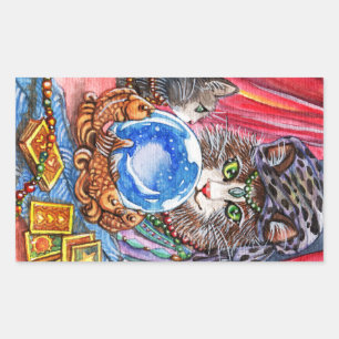 Sticker Rectangulaire Laissez-Moi Vous Dire Votre Fortune