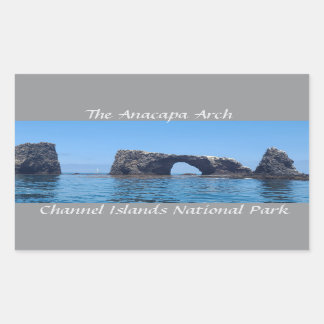 Sticker Rectangulaire L'arc d'Anacapa