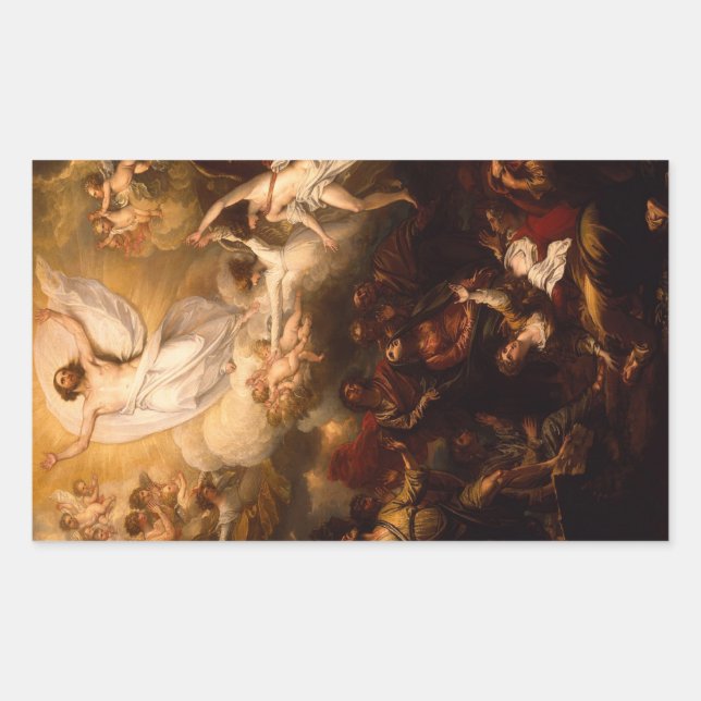 Sticker Rectangulaire 'L'Ascension' (Devant)