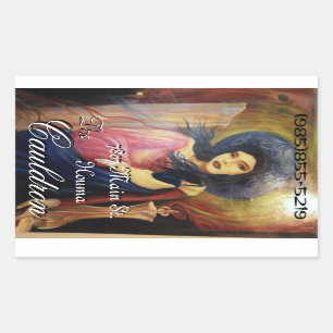 Sticker Rectangulaire L'autocollant de chaudron