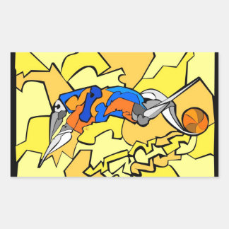 Sticker Rectangulaire l'autocollant DUNK par NGBOO