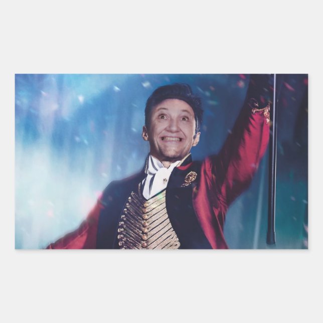 Sticker Rectangulaire L'Autocollant Showman Kate-est (Devant)