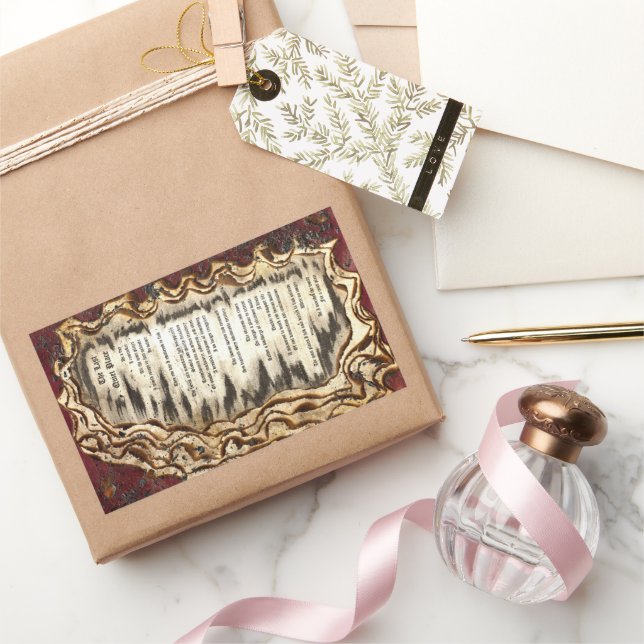 Sticker Rectangulaire L'Dernier Endroit Calme (Cadeaux)