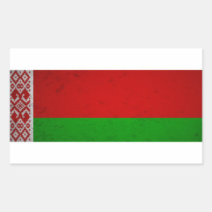 Sticker Rectangulaire Le Belarus