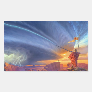 Sticker Rectangulaire Le chemin de la couverture King