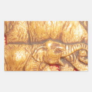 Sticker Rectangulaire Le coeur du troupeau : Portrait de famille des élé