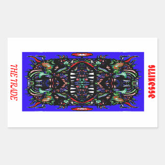 Sticker Rectangulaire le commerce