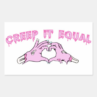 Sticker Rectangulaire Le Dollar Est Mon Signe – Design Hot Pink Hustle