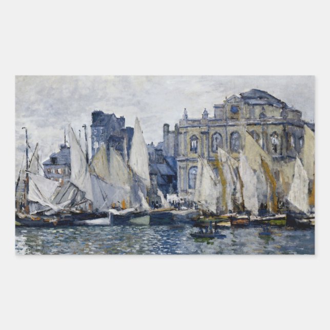 Sticker Rectangulaire Le Havre (Devant)
