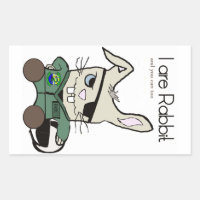 Le lapin. Un pilote d'hélicoptère.