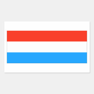 Sticker Rectangulaire Le Luxembourg diminuent