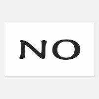 Le mot Non Texte Déclaration Simple Message
