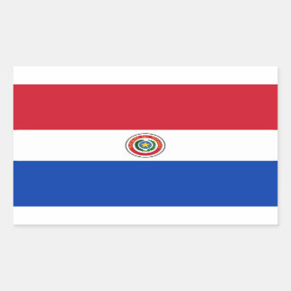 STICKER RECTANGULAIRE LE PARAGUAY