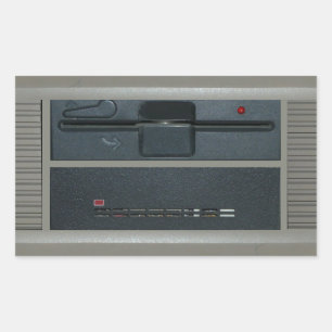 Sticker Rectangulaire Lecteur de disque 5,25 pouces