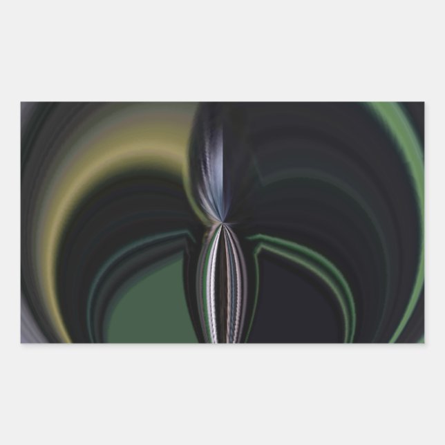 Sticker Rectangulaire L'embellie d'Aurora : le kaléidoscope cosmique (Devant)