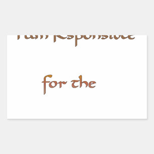 Sticker Rectangulaire L'énergie à l'intérieur : l'énergie compte