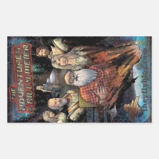 Sticker Rectangulaire Les Aventures de Billy Meier