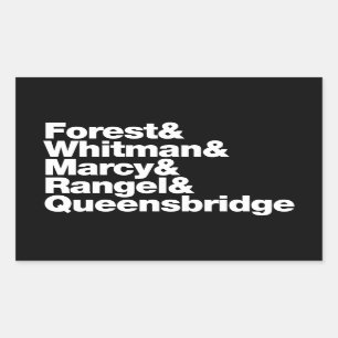 Sticker Rectangulaire Les projets